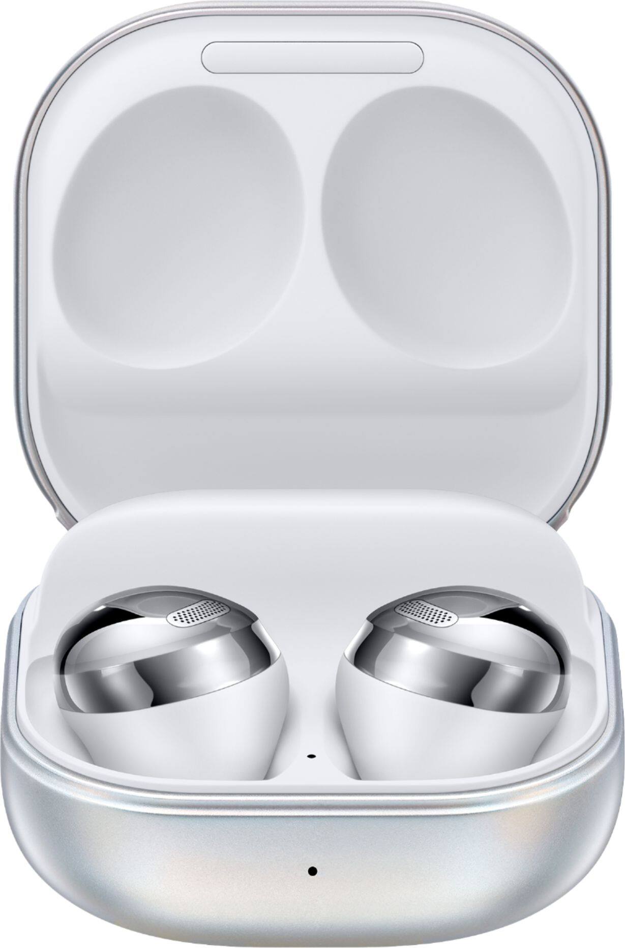 Alt View 15. Samsung - Galaxy Buds Pro True Wireless Earbud Headphones - Phantom Silver.