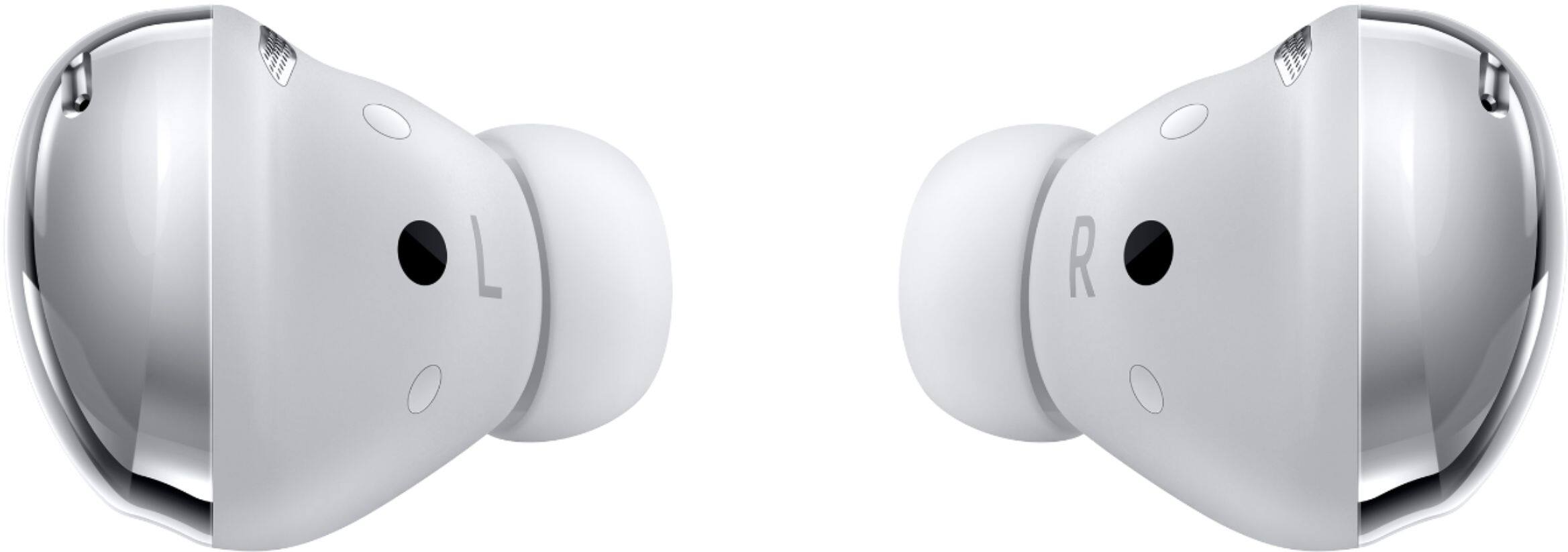 Alt View 17. Samsung - Galaxy Buds Pro True Wireless Earbud Headphones - Phantom Silver.