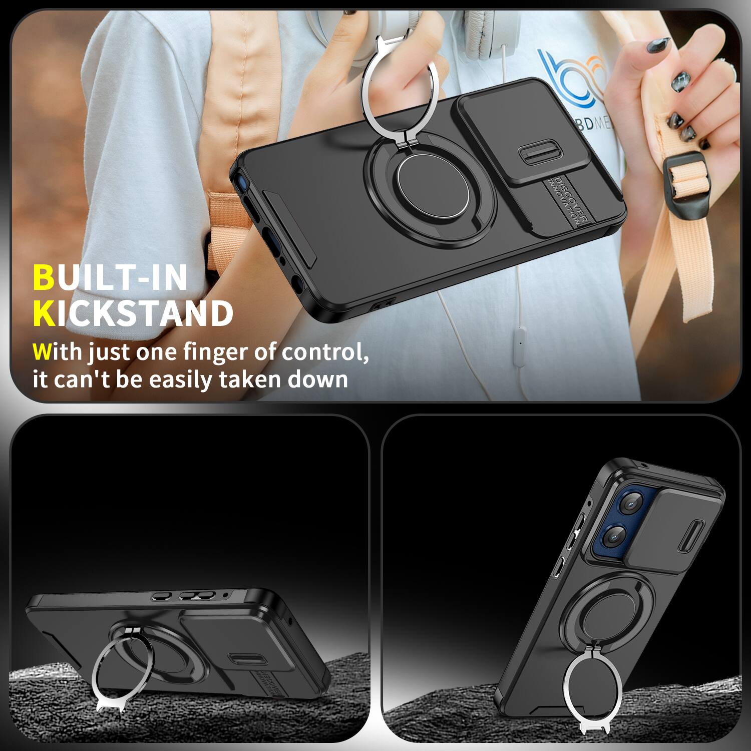 BDME

BUILT-IN KICKSTAND

With just one finger of control, it can't be easily taken down

WWW.KEES.COM