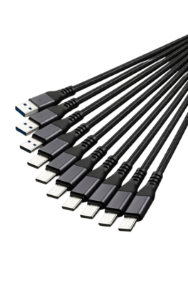 Home Collection - USB Type-C Data Cable 5A Fast Charging – USB-A to USB-C Charger Cord, 6 ft