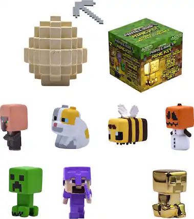 Front. Just Toys LLC - Minecraft Mine Kit - Styles May Vary.