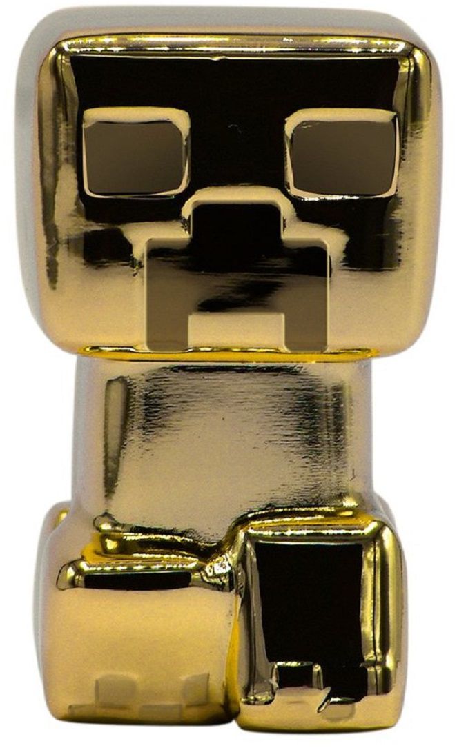 Gold Creeper Super Rare REAL GOLD Plated Minecraft Mine Kit Scrape