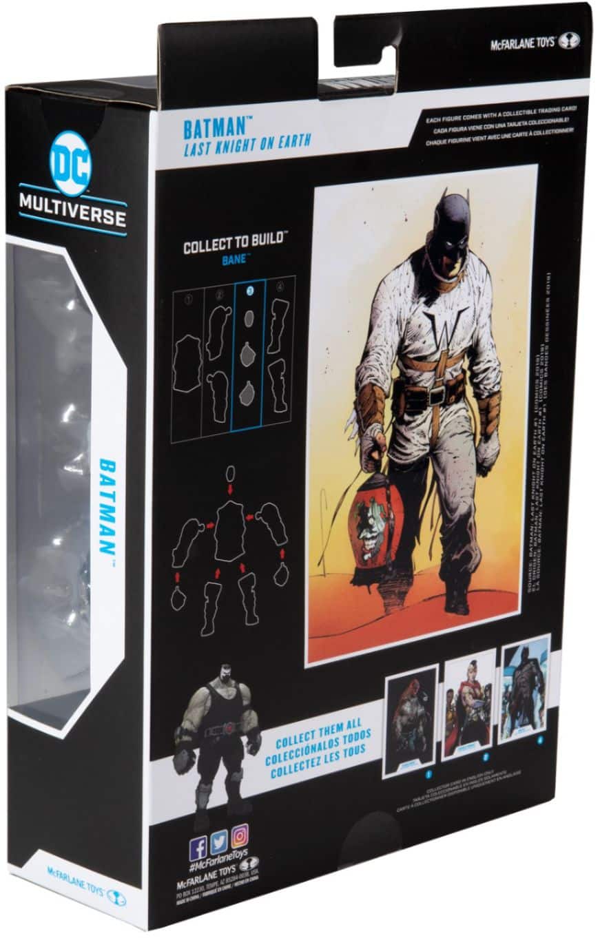 Alt View 20. McFarlane Toys - DC Last Knight on Earth Build-A-Bane 7" Figure - Batman - Multicolor.