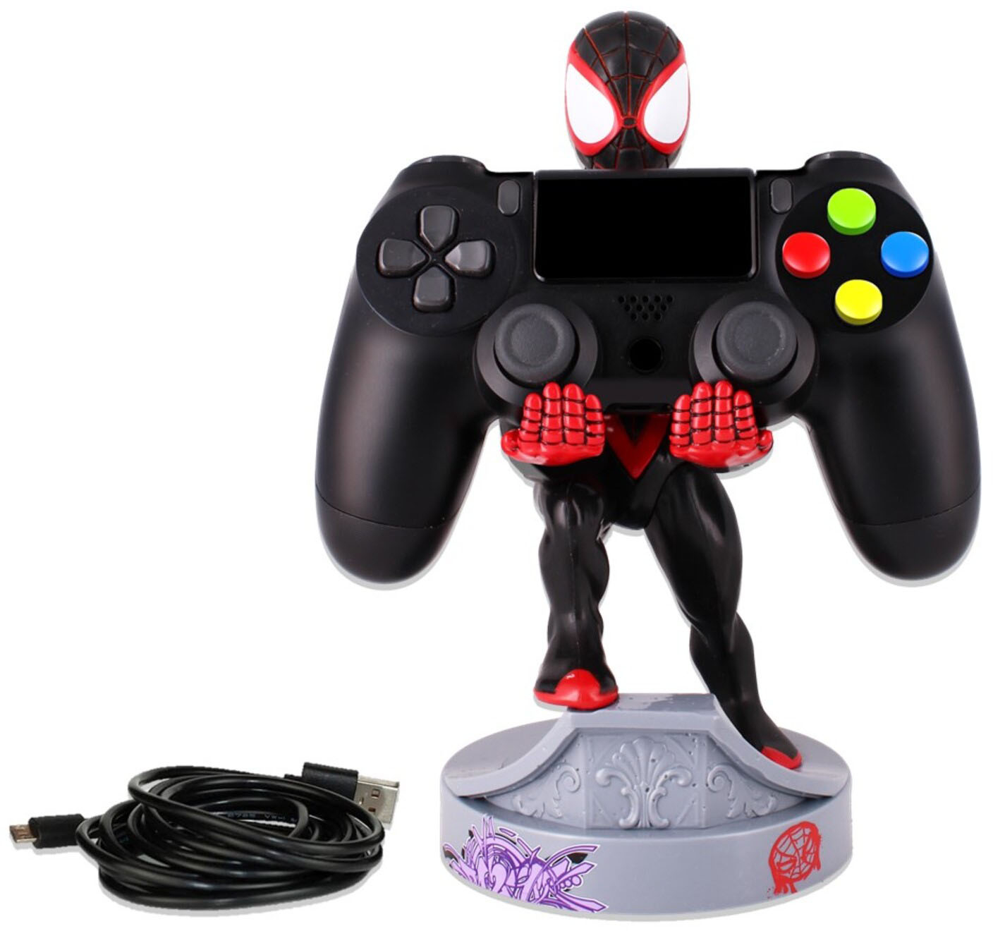 Miles Morales Cable Guy Phone & Controller Holder