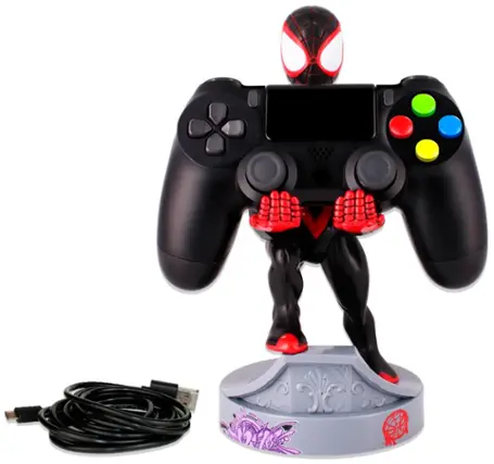 Cable Guy - Marvel - Spider Man Miles Morales 8-inch Phone and Controller Holder