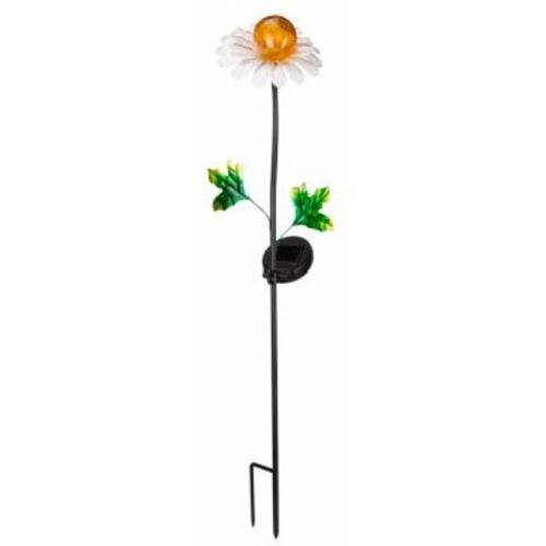 Front Standard. Smart Solar - Metal Daisy Solar Stake Light.