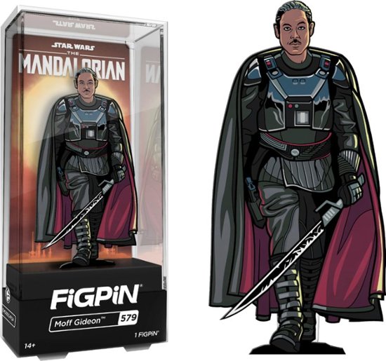 Front Zoom. CMD Collectibles - Star Wars: The Mandalorian - Moff Gideon 3" Collector FigPin.