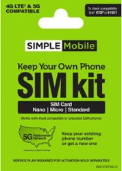 Simple Mobile - Keep Your Own Phone Sim Card Kit - Multi - Front_Zoom
