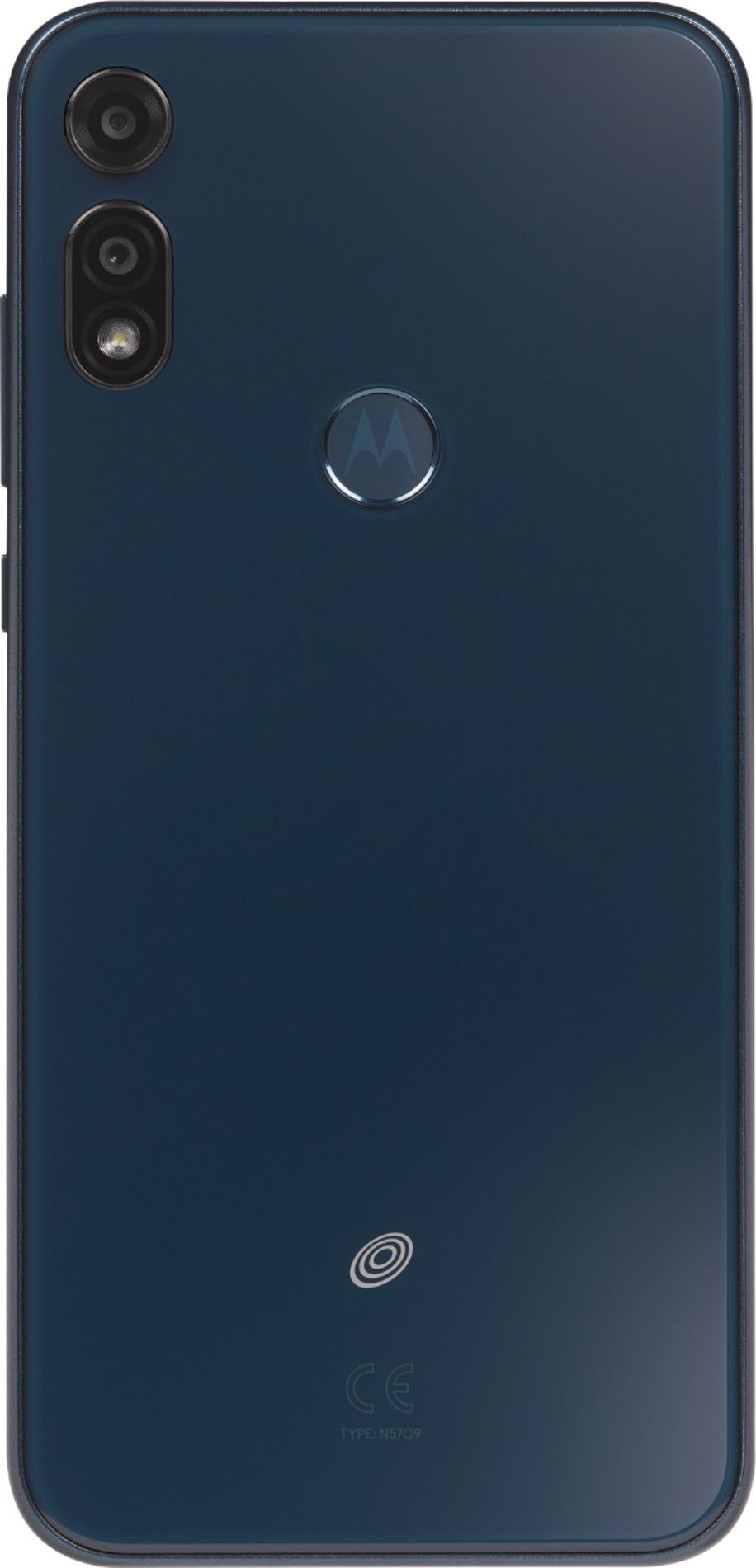 Back View: Lively Jitterbug Smart3 - 4G smartphone / Internal Memory 32 GB - microSD slot - 6.22" - 1520 x 720 pixels - 2x rear cameras 13 MP, 5 MP - front camera 5 MP - Lively - black
