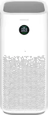 Left. Insignia™ - 497 Sq. Ft. HEPA Air Purifier with ENERGY STAR Certification - White.