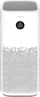 Left. Insignia™ - 497 Sq. Ft. HEPA Air Purifier with ENERGY STAR Certification - White.