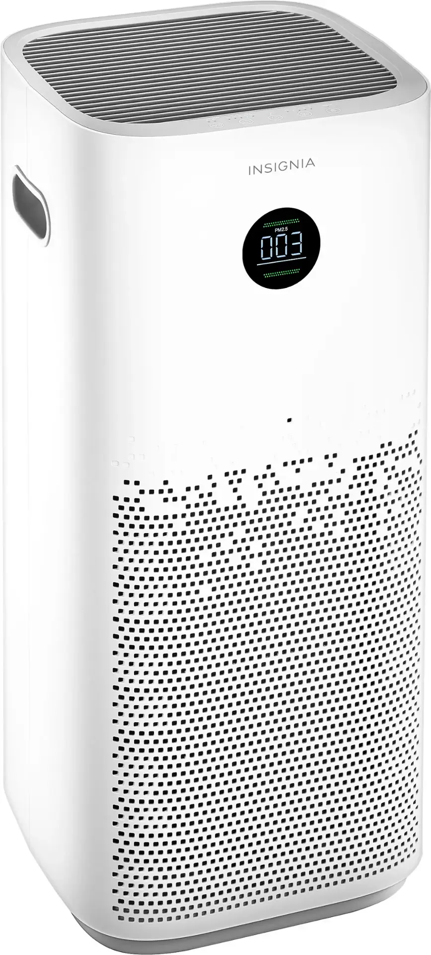 Insignia 497 sq ft hepa air purifier with energy star certification