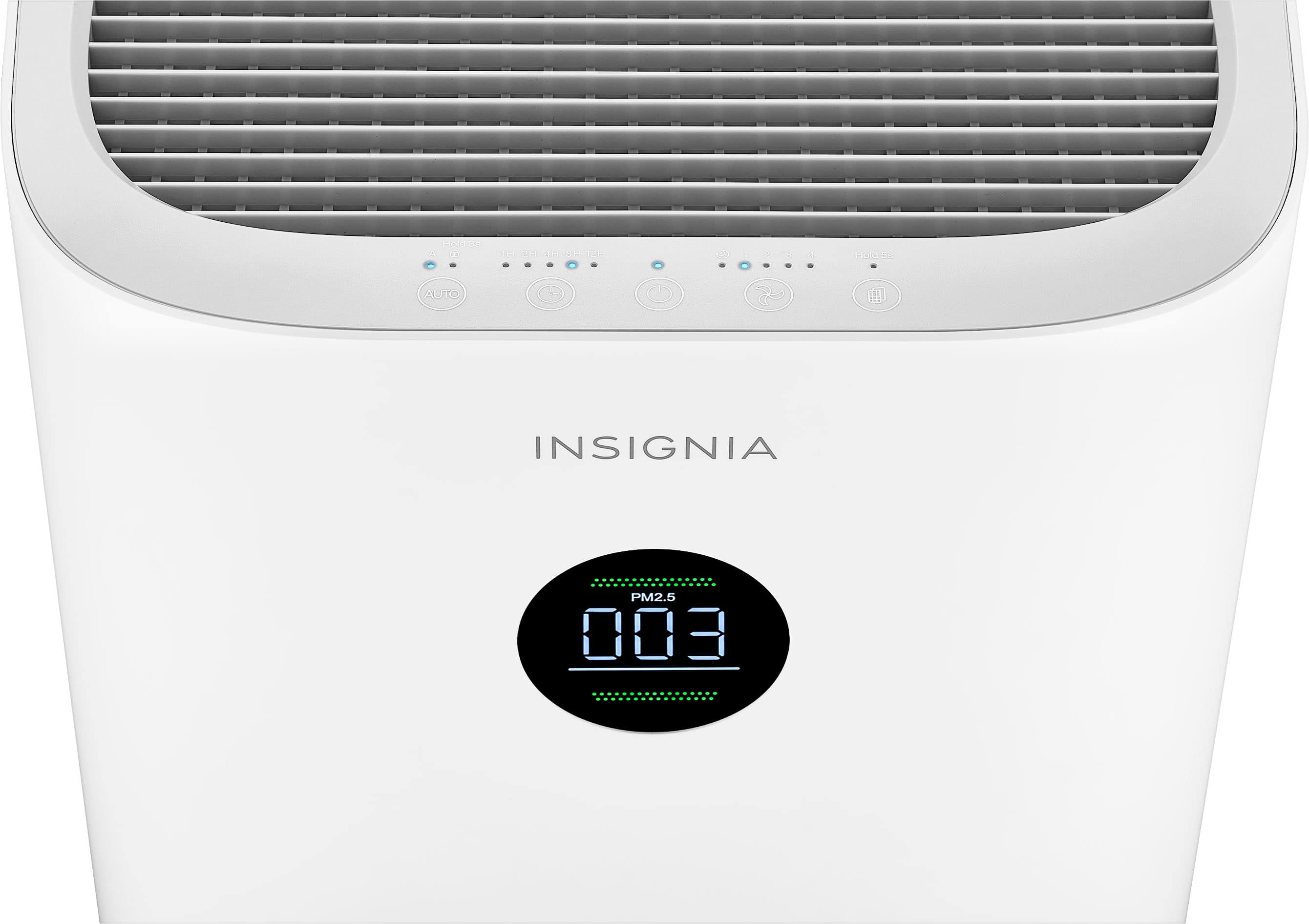 Alt View 15. Insignia™ - 497 Sq. Ft. HEPA Air Purifier with ENERGY STAR Certification - White.