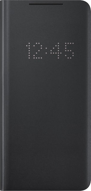 Samsung Led Wallet Cover For Galaxy S21 Ultra Black Ef Ng998pbegus Best Buy