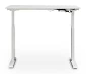 True Seating - Ergo Electric Height Adjustable Standing Desk - White