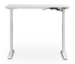 True Seating - Ergo Electric Height Adjustable Standing Desk - White