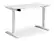Alt View 12. True Seating - Ergo Electric Height Adjustable Standing Desk - White.