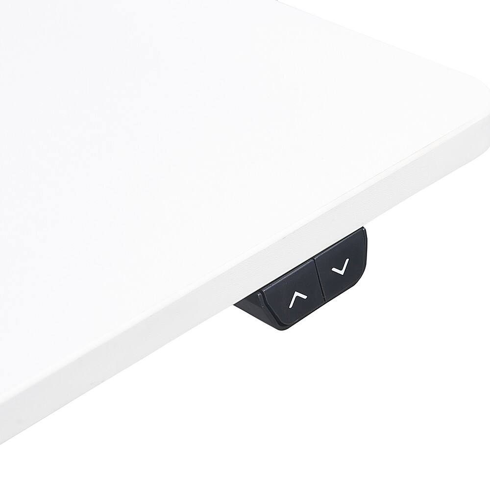 Alt View Zoom 15. True Seating - Ergo Electric Height Adjustable Standing Desk - White.