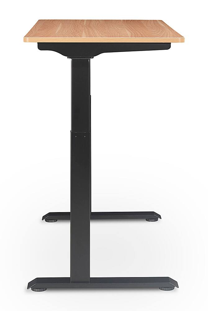 Alt View 11. Serta - Creativity Electric Height Adjustable Standing Desk - Light Brown.