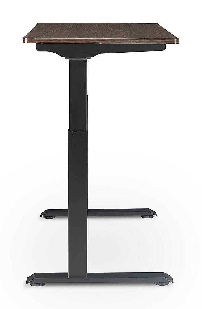 Alt View 11. Serta - Creativity Electric Height Adjustable Standing Desk - Brown.