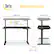 Alt View 13. Serta - Creativity Electric Height Adjustable Standing Desk - Brown.