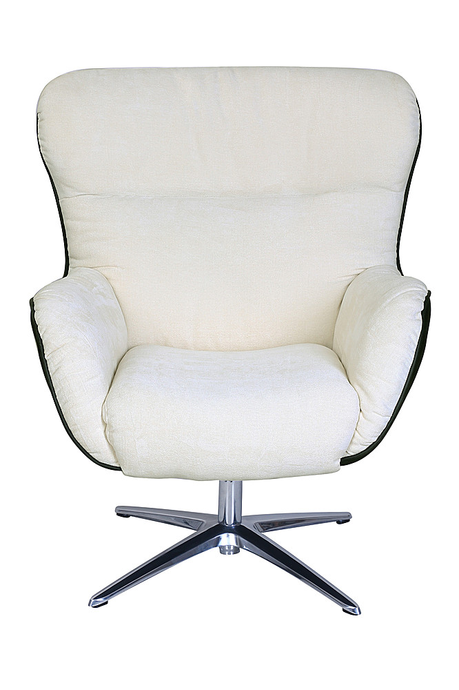 verachten Patois Autonoom Serta Rylie Collaboration Lounge Chair Cream and Black 48162 - Best Buy