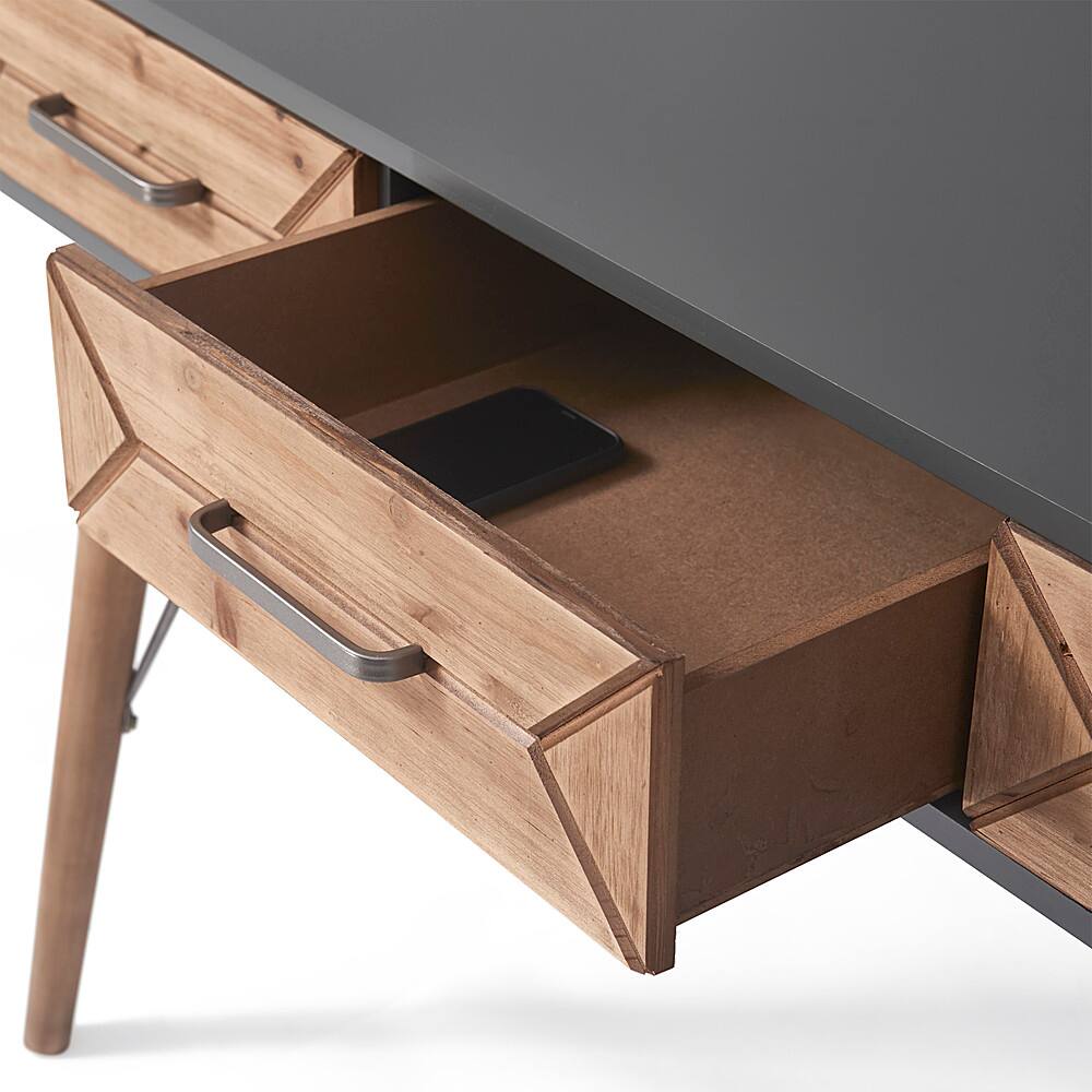 Alt View 20. Finch - Friedman Desk Console Table - Gray.