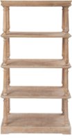 Finch - Maxwell 4-Tier Bookshelf - Natural - Front_Zoom