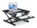 Angle Zoom. True Seating - Ergo Height Adjustable Standing Desk Converter, Small - Black.
