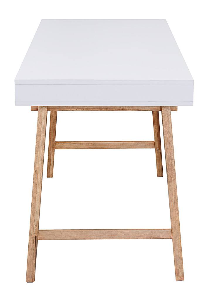 Alt View 12. Elle Decor - Giselle Writing Desk, French - White.
