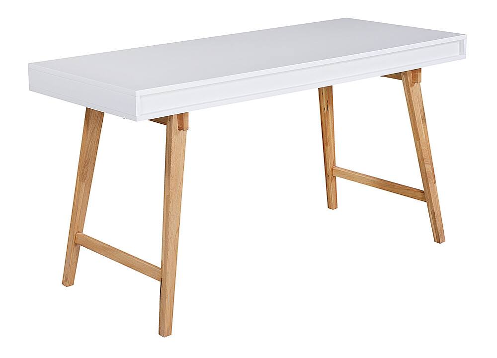 Alt View 13. Elle Decor - Giselle Writing Desk, French - White.