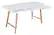 Alt View 14. Elle Decor - Giselle Writing Desk, French - White.
