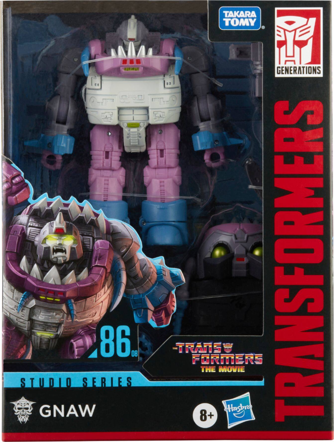 Alt View 11. Transformers - Studio Series 86-08 Deluxe Class The Movie Gnaw.