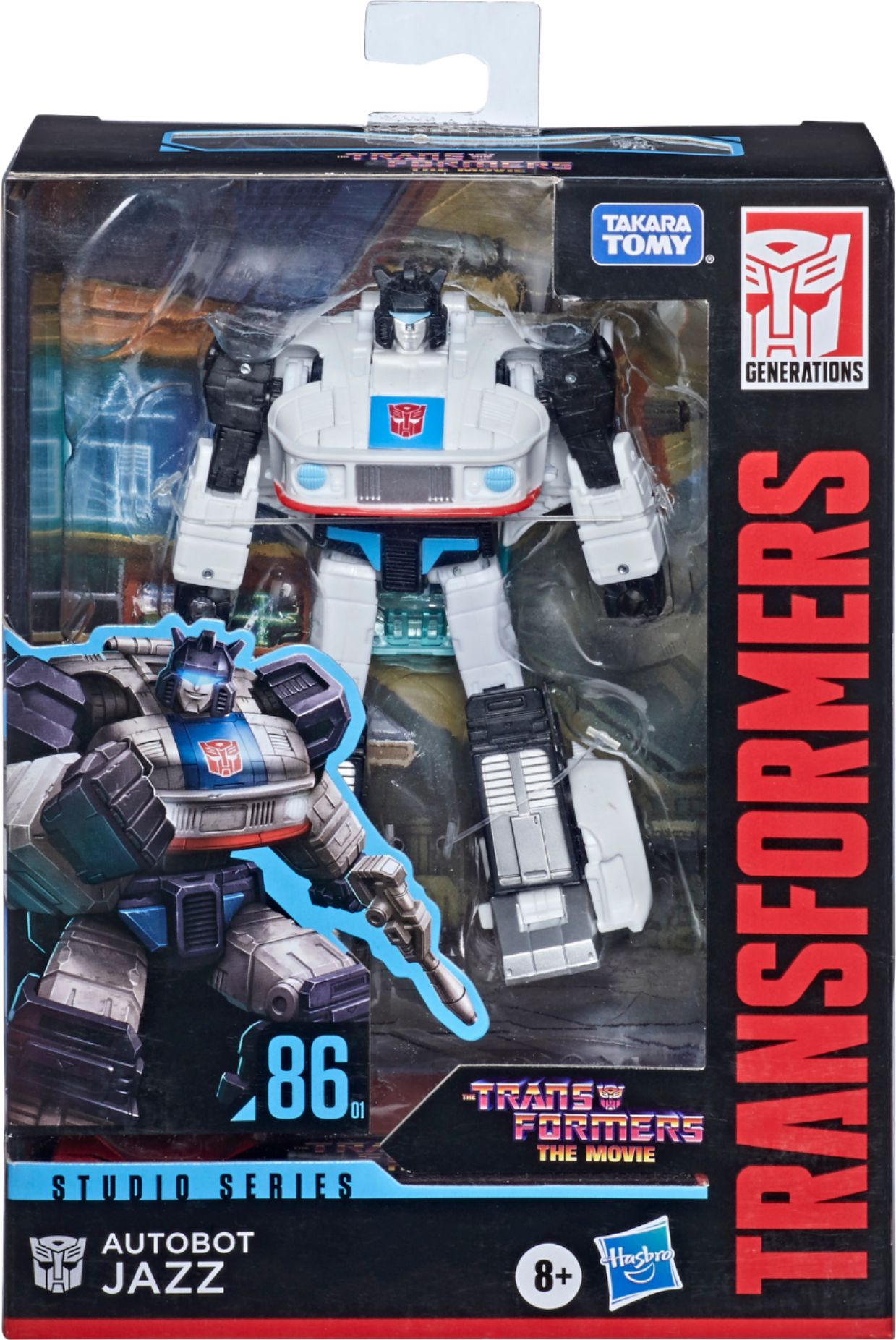 Transformers - Studio Series 86-01 Deluxe The Movie Autobot Jazz