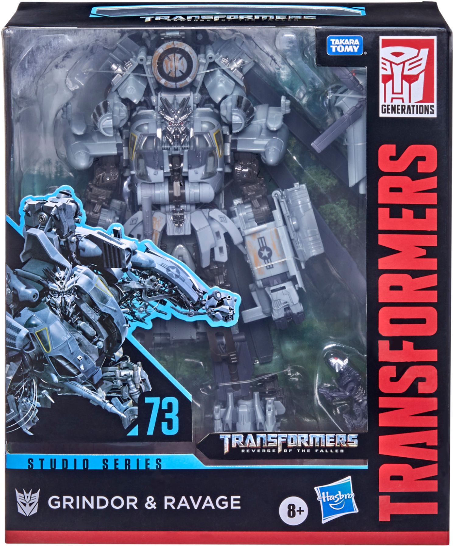 Transformers Studio Serie Nr 73 Leader Class Grindor & Ravage Neu/ovp