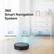 Alt View 14. 360 - C50 Vacuum+Mop Combo Robot Cleaner - Black.