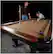 Alt View 12. Barrington - Belmont 90" Billiard Table - Beige/Brown.