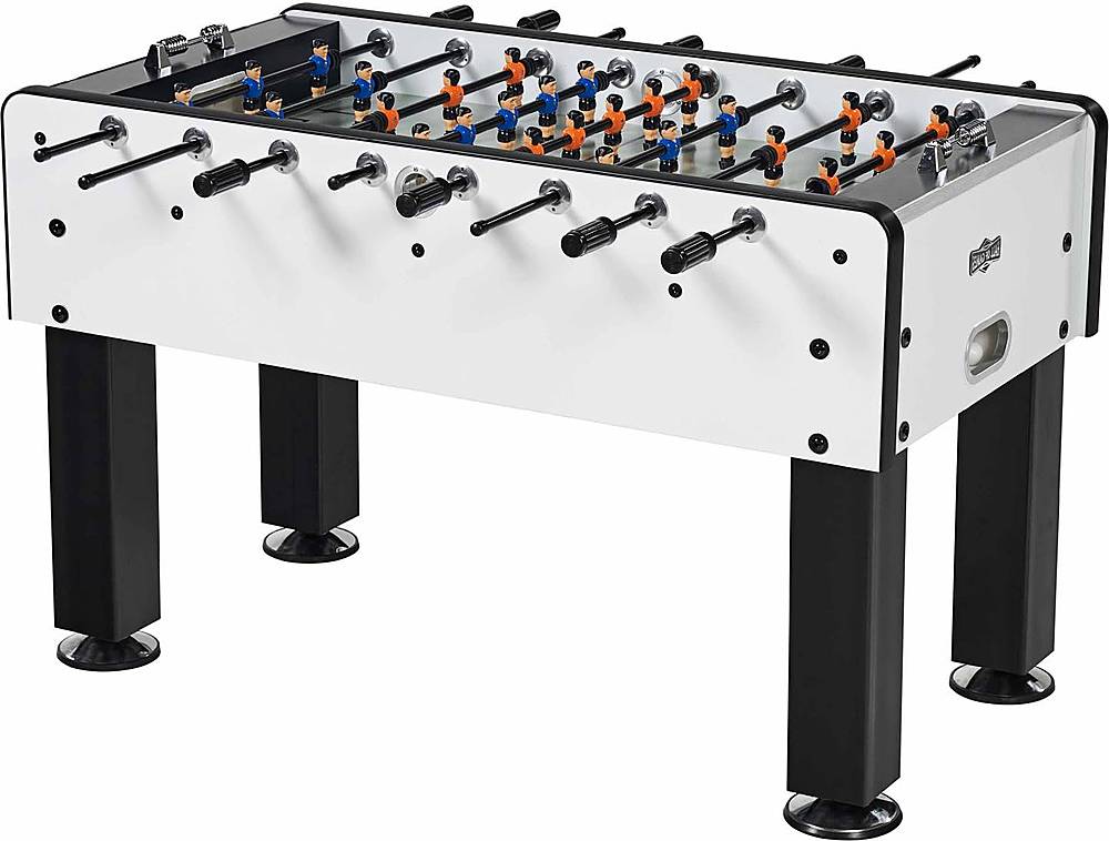 Hall of Games - Phoenix 56" Outdoor Foosball Table - White/Black