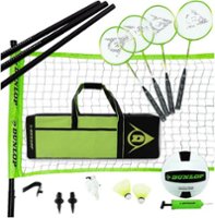 Dunlop - Badminton and Volleyball Combo Set - Green/Black - Front_Zoom