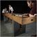 Alt View 15. Barrington - Urban Collection 9' Shuffleboard Table - Brown/Gray.