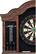 Alt View 11. Barrington - Billiards Kingsbury Wood Dartboard Display Cabinet With 18” Bristle Dartboard and Steel Tip Dart Set - Brown/Black.