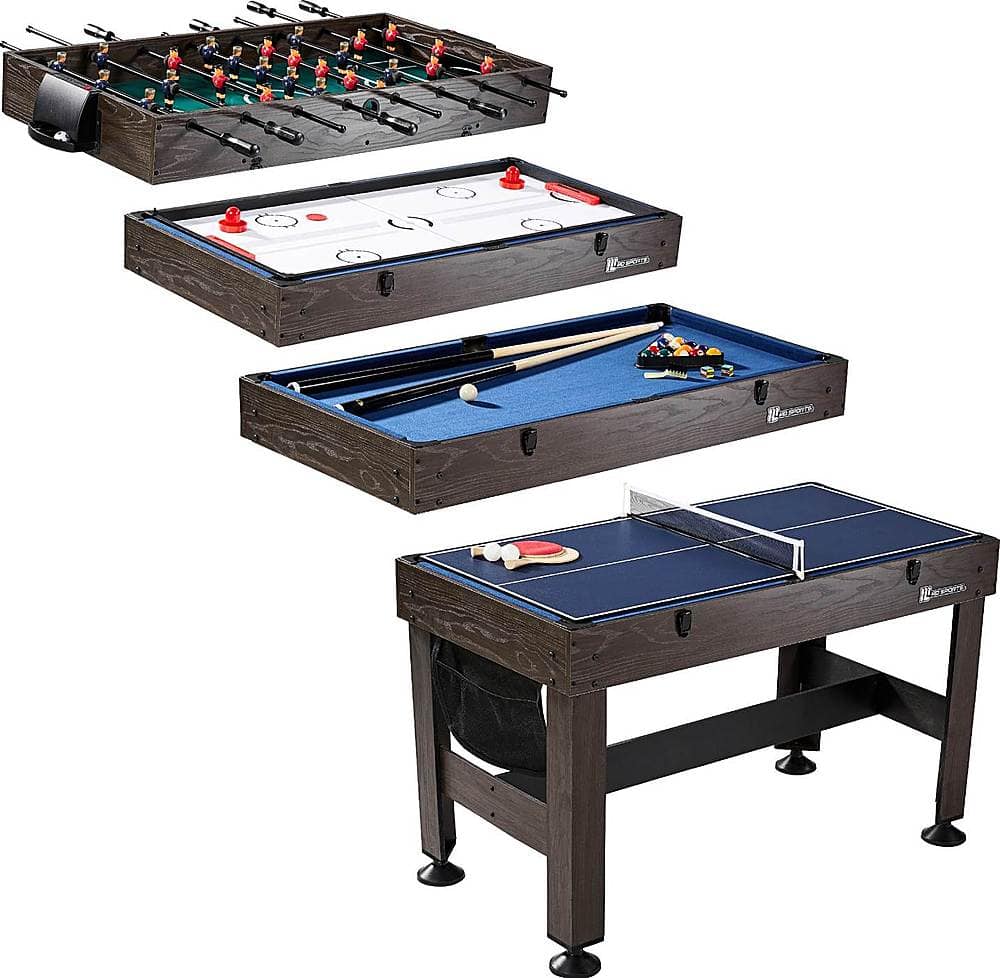 MD Sports 54-inch 4-in-1 Multi-Game Table CBF054_058M - Best Buy