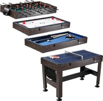MD Sports - 54-inch 4-in-1 Multi-Game Table - Angle_Zoom