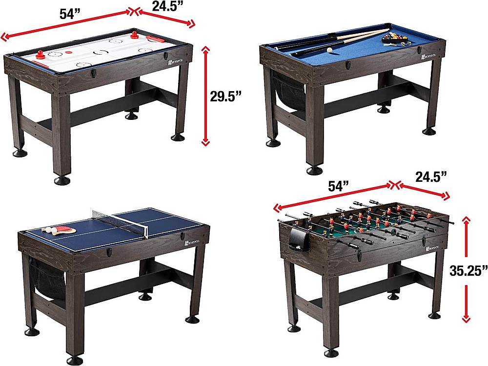 MD Sports 12-In-1 Multi Game Room Table, 48-Inch