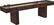Front. Barrington - Webster 9' Shuffleboard Table - Dark Cherry Wood Veneer.