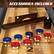 Alt View 17. Barrington - Webster 9' Shuffleboard Table - Dark Cherry Wood Veneer.