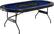 Angle. Barrington - Texas Hold'em 10-Player Poker Table - Blue/Black.