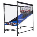 Front Zoom. Hall of Games - Premium 2-Player Arcade Cage Basketball Game.