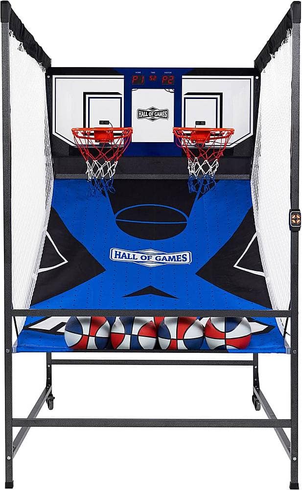 Alt View 14. Hall of Games - Premium 2-Player Arcade Cage Basketball Game.