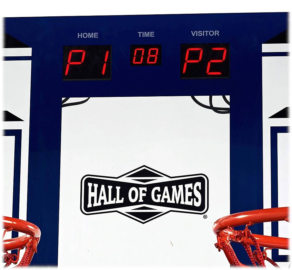 Hall of Games Premium 2-Player Arcade Cage Basketball Game BG132Y20011 -  Best Buy